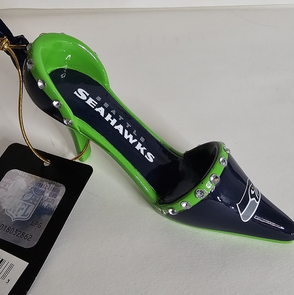 NFL -Seattle Seahawks Miniature Shoe, NWT - Picture 2 of 5